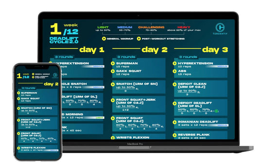 12 Week Deadlift Program (3-Day)