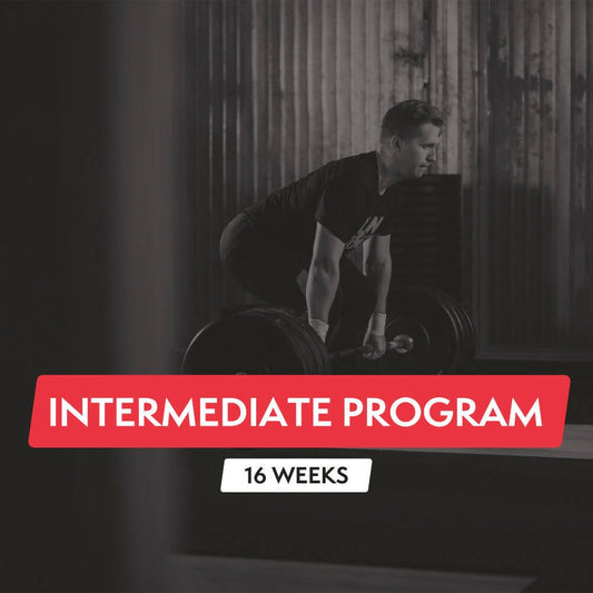 Intermediate Olympic Weightlifting Program – 16 Weeks